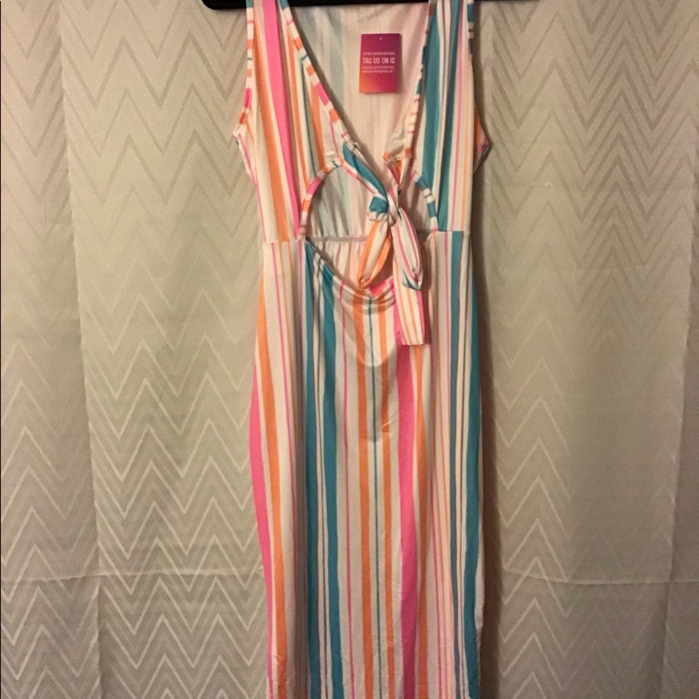 Peek a boo dress